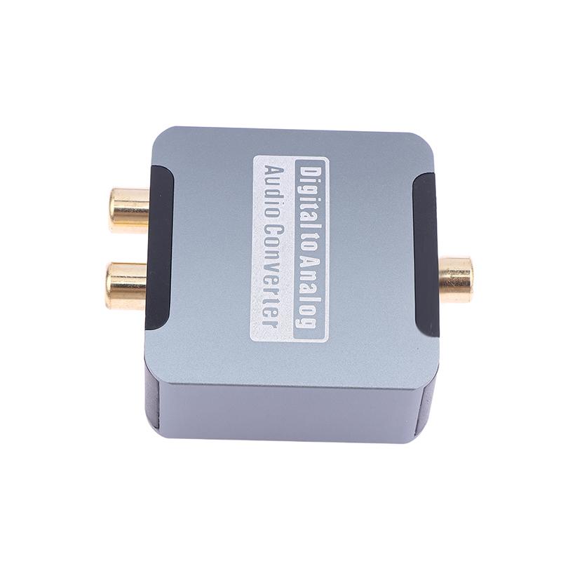 Digital To Analog Converter Dac Audio Optical Toslink Spdif Coaxial Input To L/R 3.5Mm Rca Jack Headphone Amplifier Output