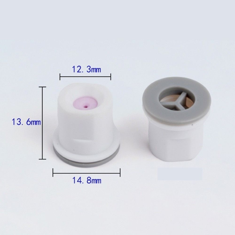 80 Degree Agricultural Sprayer Nozzle Ceramic Core High Pressure Nozzle  Agricultural Spraying