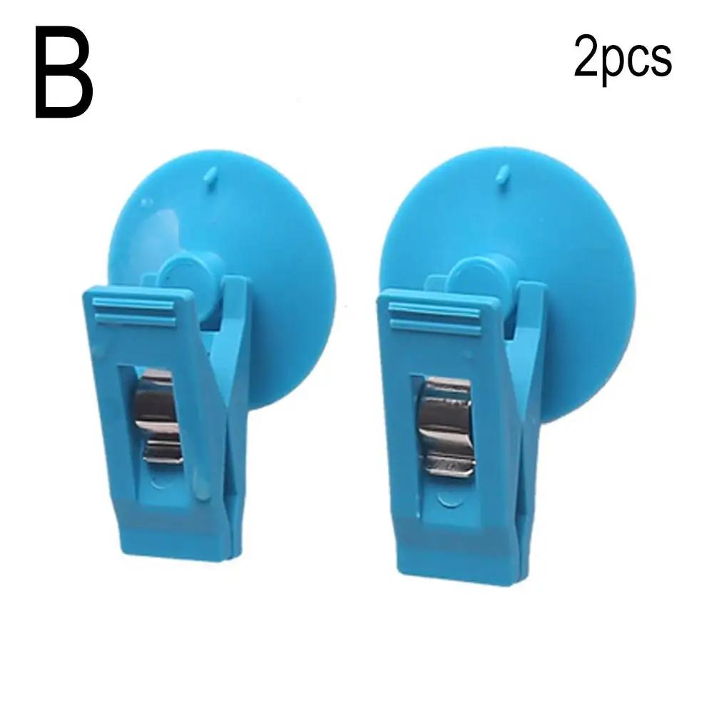 

Портативные автомобильные зажимы на присосках, зажим для окна салона автомобиля, однотонная папка для удостоверения личности для солнцезащитных штор, полотенец, билетов U8Y1 синий