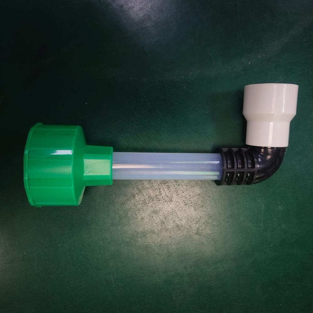 Plastic AC Condensate Drain Unclogger Universal Vacuum Unclog Connector Tool Cooling System