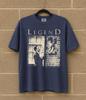 Vintage Legend Film T-skjorte, Tom Hardy Kray-tvillingene Grafisk T-skjorte, Retro Gangsterfilm Klær, Ronnie Reggie Kray Fan Gave Unisex T-skjorte