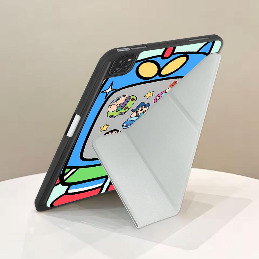 Holder Cover Tablet Case For iPad Pro 2025 Mini 6 7 Air 4 5 M3 M2 1 2 M4 11inch Pro 11th 10th 9th 8th 7th 12.9inch Cra-yons