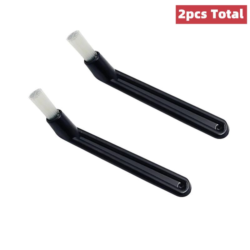 12cm Cleaning Brush Spoon Coffee Machine Brewing Head Short Handle Elbow Coffee Cleaning Brush Coffee Spoon for Coffee Machine
