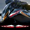 2PCS Motorcycle Front Fairing Decals Cool Motorbike Stickers Waterproof Electric Scooter Decor Stickers For Yamaha Suzuki Honda