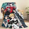 Hot Anime S Sanda A Cute Blanket Soft Throw Blanket for Home Bedroom Bed Sofa Picnic Travel Office Rest Cover Blanket Gift