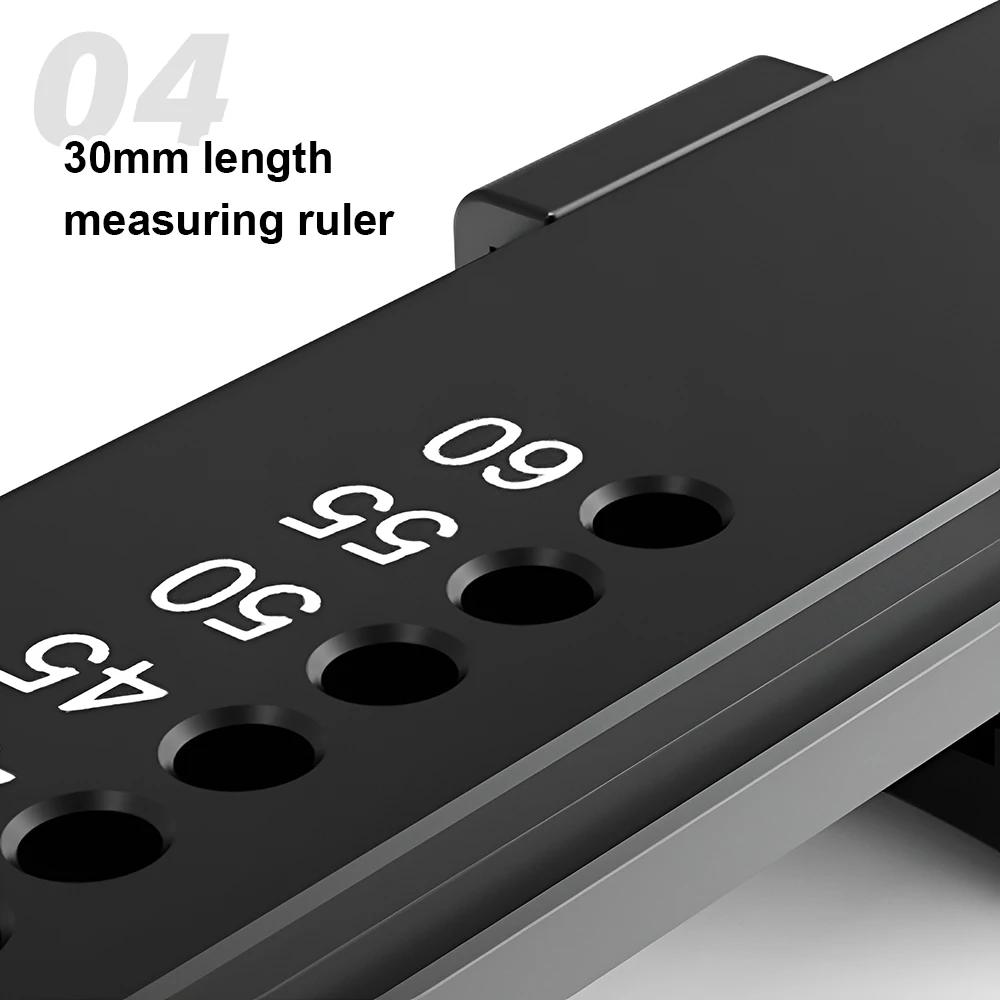 WOODPECKER R1 Plus Dental Instruments Endo Rulers for Gutta Percha Autoclavable Measuring Ruler Span Measure Scale Endodontic