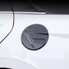 Carbon Fiber Car Fuel Gas Tank Cap Cover Trim Fit For Hyundai Elantra -2024