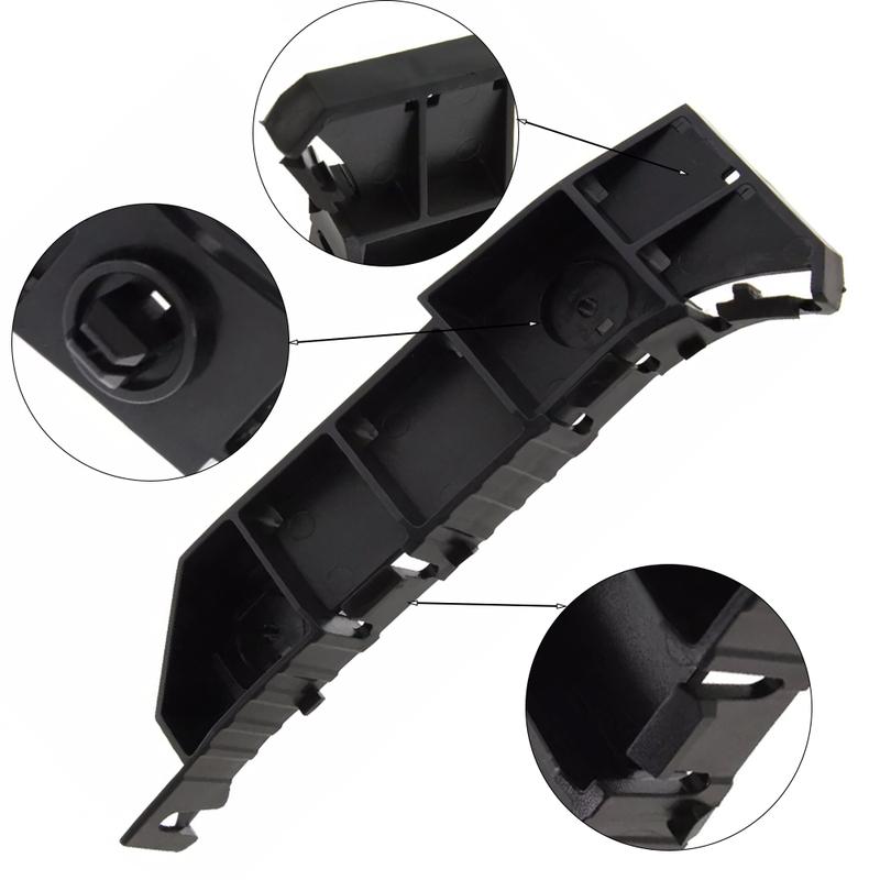 For Honda Civic 2004-2005 Pair RH+LH Car Front Bumper Support Bracket Retainer Holder 71193S5A003 71198S5A003