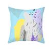 Colorful Abstract Pattern Throw Pillow Cover With Short Plush Print For Living Room Sofa Decoration Cushion Cover Pillow Covers