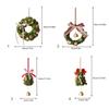 Twist Stick Christmas Tree Wreath For Door Wall Decoration For Holiday Homes Party Doorway Hanging Ornament