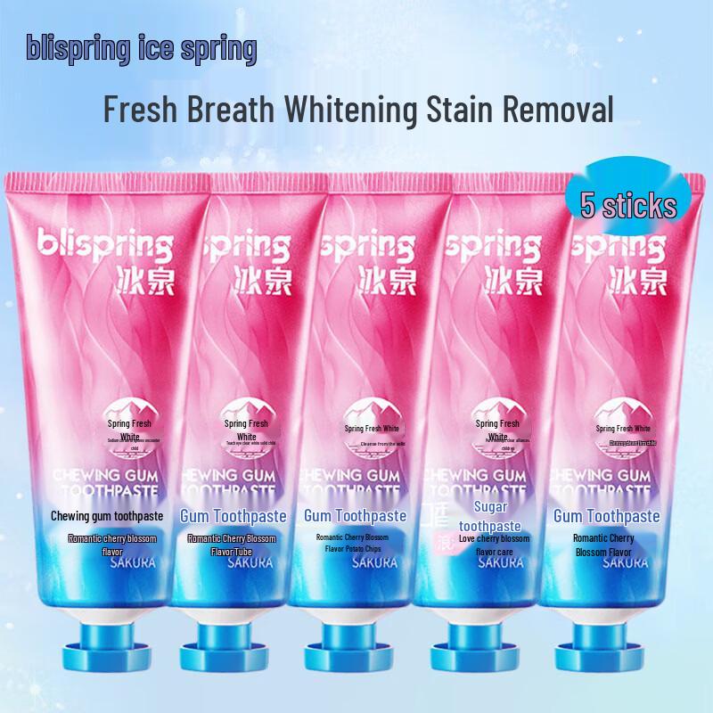 

Blispring Romantic Cherry Blossom Toothpaste