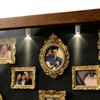 Mini Museum Silhouette Box Creative Memory Display Kit with Mini Figurines Gold Frames for Anniversary Wedding Gift Decor