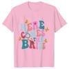 Groovy Retro Bachelorette Party TShirts Here Come The Bride Shirt Bridal Shower Wedding Tees Team Bride Single Farewell Gift
