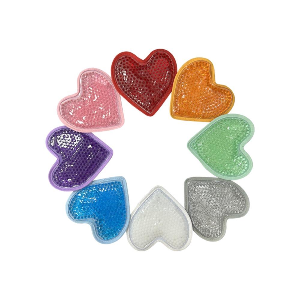 Reusable Reusable Gel Pack PVC Hot Cold Therapy Pack Heart Shaped Ice Pack Muscle Soreness