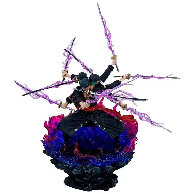 

One Piece 15cm Anime Figure Roronoa Zoro Statue Action Figure Collection Model Kid Toy