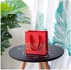 Retro Chinese Red New Year Valentine Gift Bag - Candy Box Paper Handbag Souvenir