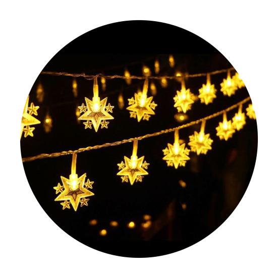 Party Lamp Energy-saving Decorative Soft Lighting Useful Indoor Outdoor LED String Light Party Photo Prop Party Accessories