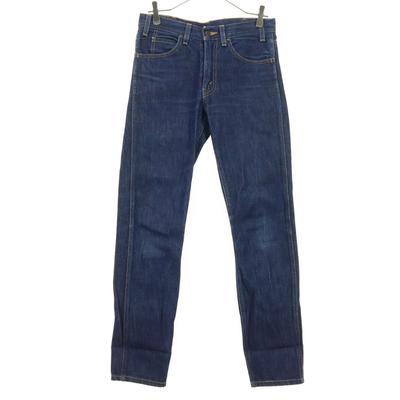 606 Slim Denim Pants W28 Blue Factory No. 4420 Men's Used