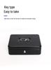 Compact Mini Cash Box for Coins and Valuables