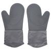 7-teiliges Set Ofen-Hitzeschutzhandschuhe Kochen Fingergriff Isolationsmatte für Küche Outdoor