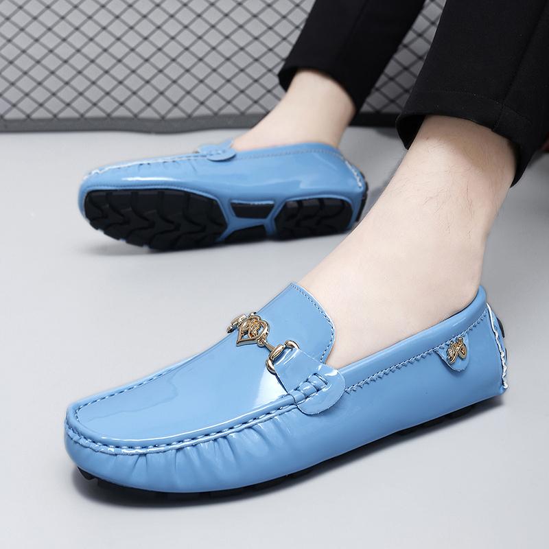 Doudou Shoes Women'S New Soft Sole Slip-On Lazy Loafers Handmade Trbottomy Easiest For Match Men'S Casual Driving Shoes