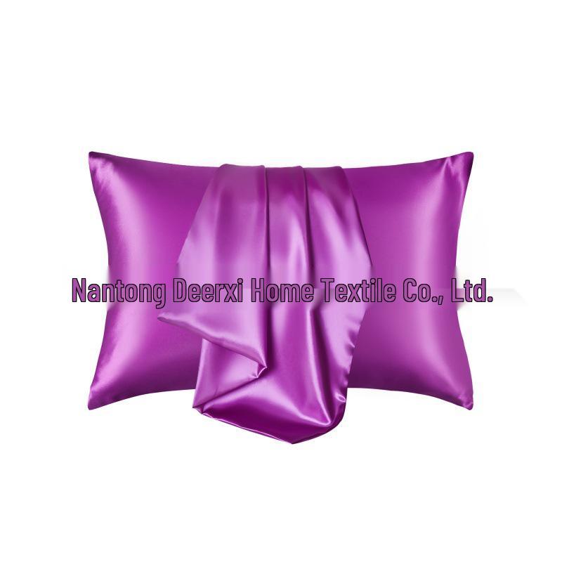Silk Satin Envelope Pillowcase Pair for Cross-Border Trade