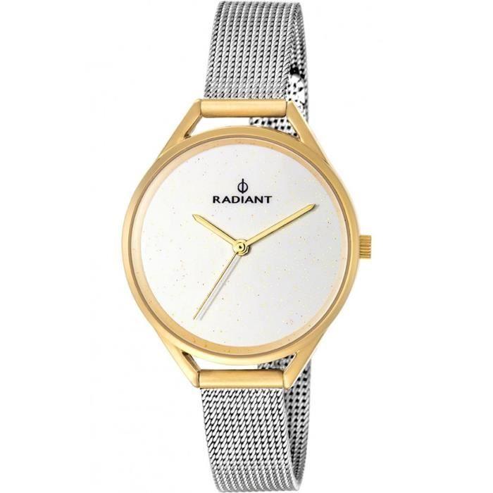 Montre femme RADIANT NEW STARLIGHT RA432202 - RADIANT - Quartz - Analogique - Doré - Acier