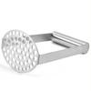 Potato Masher with Anti-Slip Rubber Handle U-Shaped Design Potatoes Masher Uniform Mesh Masher for Sweet Potatoes Pumpkin Beans