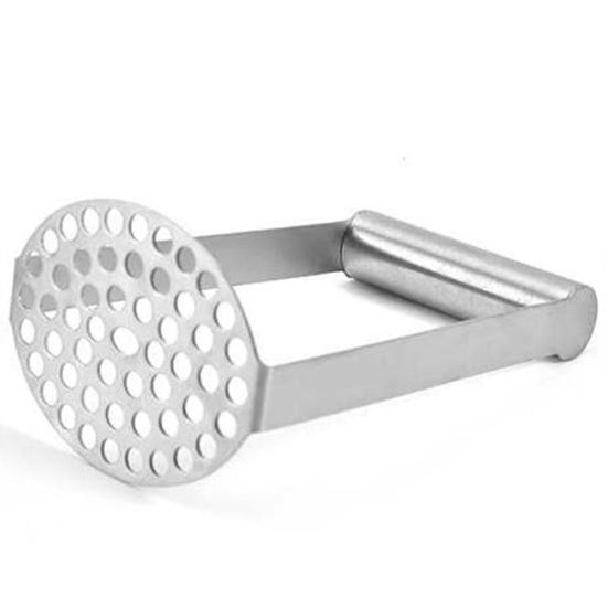 Potato Masher with Anti-Slip Rubber Handle U-Shaped Design Potatoes Masher Uniform Mesh Masher for Sweet Potatoes Pumpkin Beans
