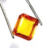 Certified Yellow Citrine 16 Ct Emerald Shape Faceted Cut Loose Gemstone F298