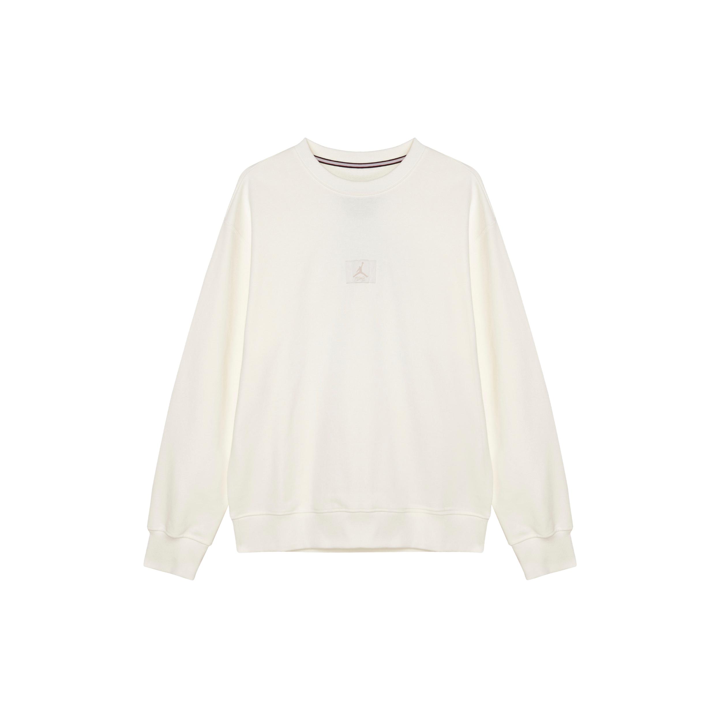 

New Jordan Flight Fleece FW24 Sweatshirt Men s Sail White FV7260-133 2XL