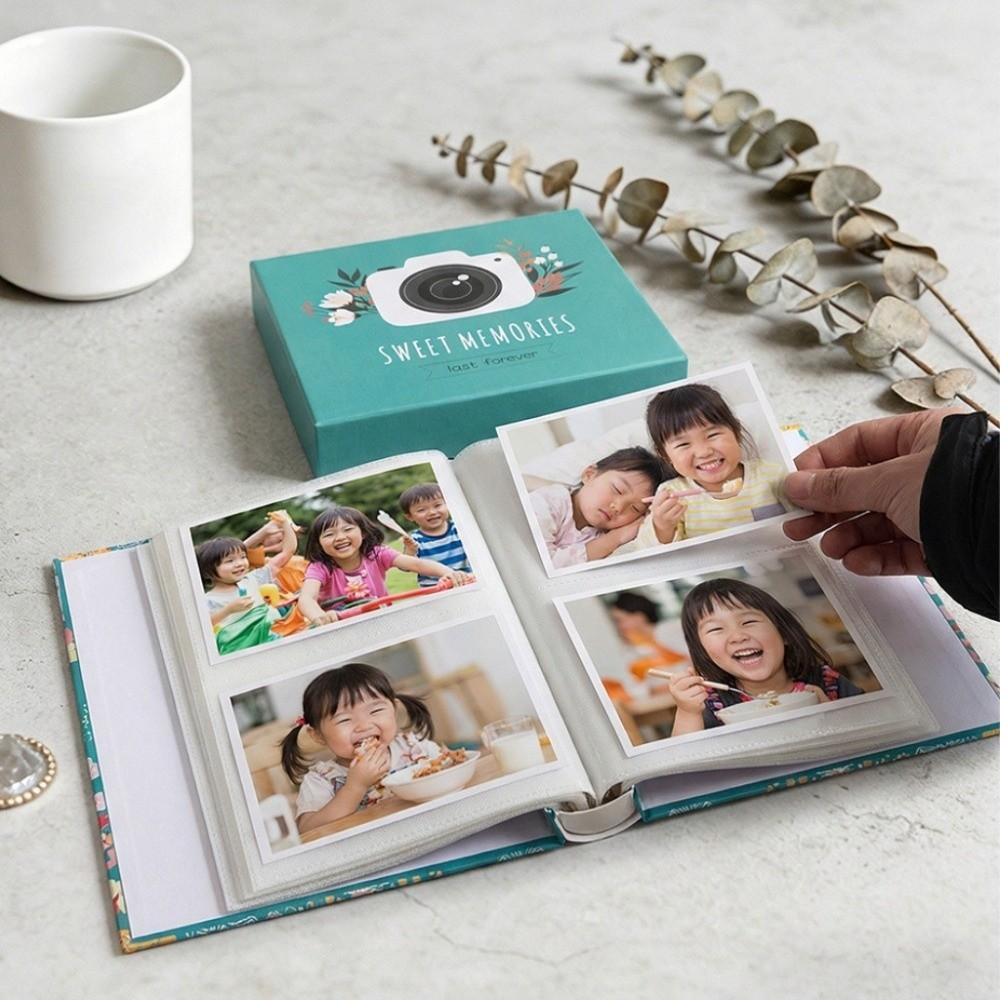 Laminated Scrapbook Album Large Capacity Slip-in Picture Albums New Photo Storage  Family Memory