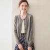 Women's Cashmere Knit Cardigan - Super Soft, Long Sleeve, Loose Fit, Thick, Versatile, Comfortable Sweater