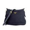 Used TestShoulder Bag Gold Nylon/leather Women