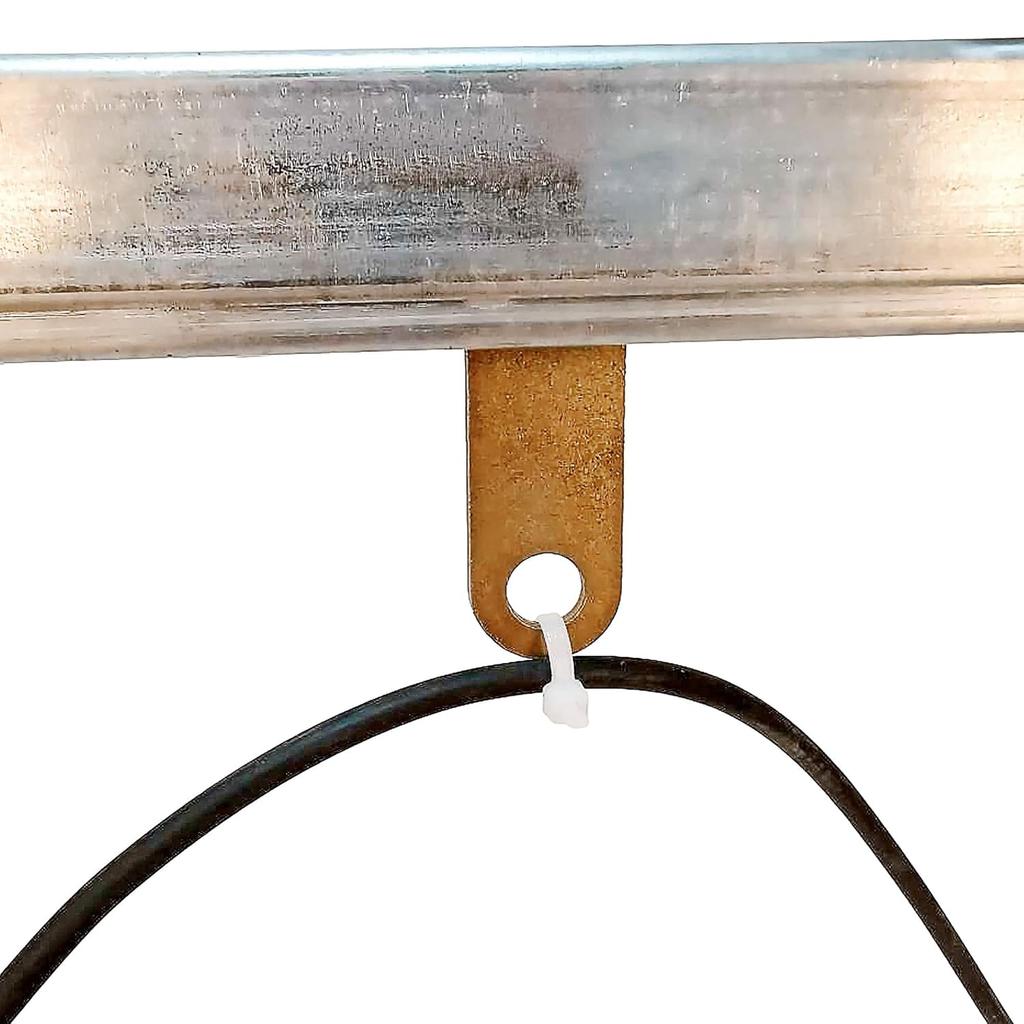 2 Wheel Trolley Assembly Rollers, Trolley Roller for Use with 1-5/8" Wide and All1-5/8 or Taller Strut Channel 4pcs