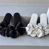 Fashion Slippers Casual Butterfly-Knot Flat Shoes Female Slides Luxury Soft Massage Butterfly-knot Fashion Shoes Butterfly-Knot Home Sli
