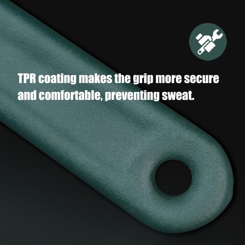 6/8/10/12inch Adjustable Wrench Professional Shifters Spanner with Wide Calibers Opening for Household