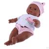 12 inch Newborn , African Infant black Kids Girl Holiday Birthday Gift - Pink