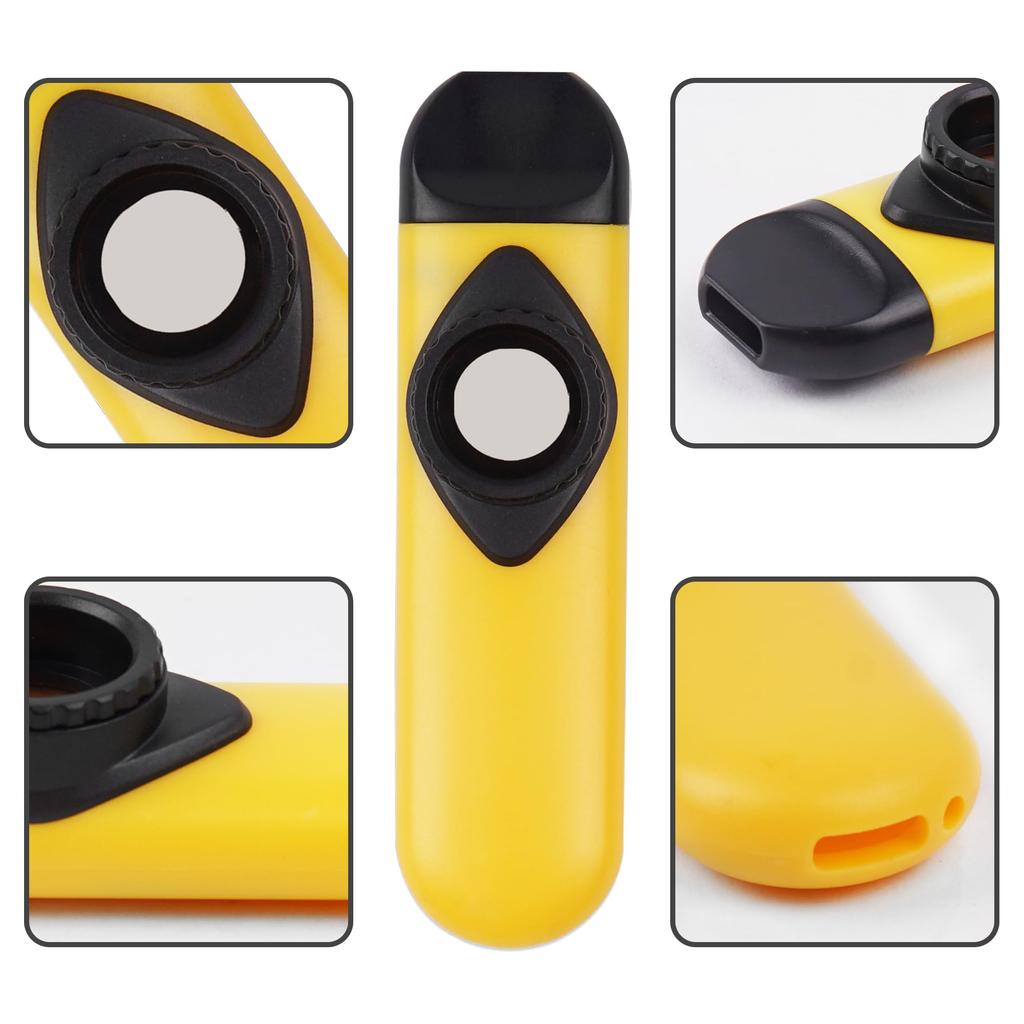 Jasenna Kazoo Musical Instrument for Kids, Portable Mouse Kazoo, for Children, Music Lovers, Beginners (1-Yellow)