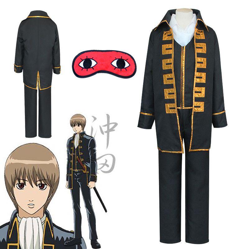 Stunning Japanese Anime Gintama Cosplay Costume With Exquisite Workmanship