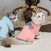 Prodyšná vesta Tričko Šaty Sphynx & Devon Rex pro bezsrsté kočky