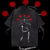 2026 Jujutsu Kaisen Mahoraga Bedrucktes T-Shirt für Herren und Damen Gewaschenes T-Shirt Hohe Qualität Vintage Baumwoll-T-Shirt Harajuku Oberteile