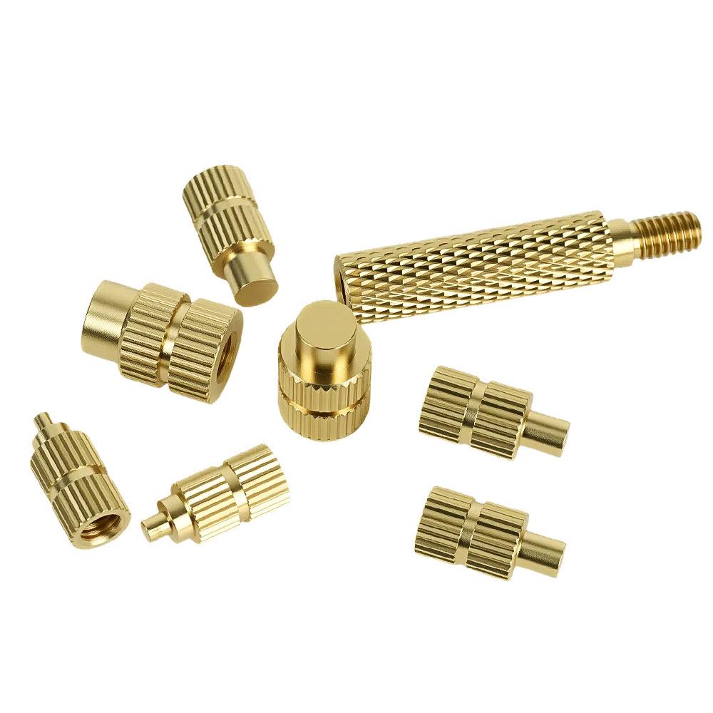 Heat Set Insert Soldering Iron Tip Head M2 M2.5 M3 M4 M5 M6 M8 Hot Melt Insets Nut Brass Embedded Thread Insertion Kit