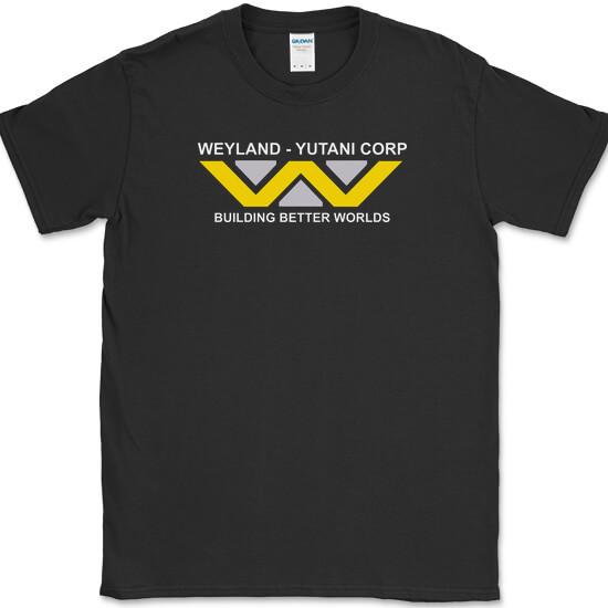 

Футболка Weyland-Yutani Corporation Забавный юмор из фильма Чужие Графическая футболка M