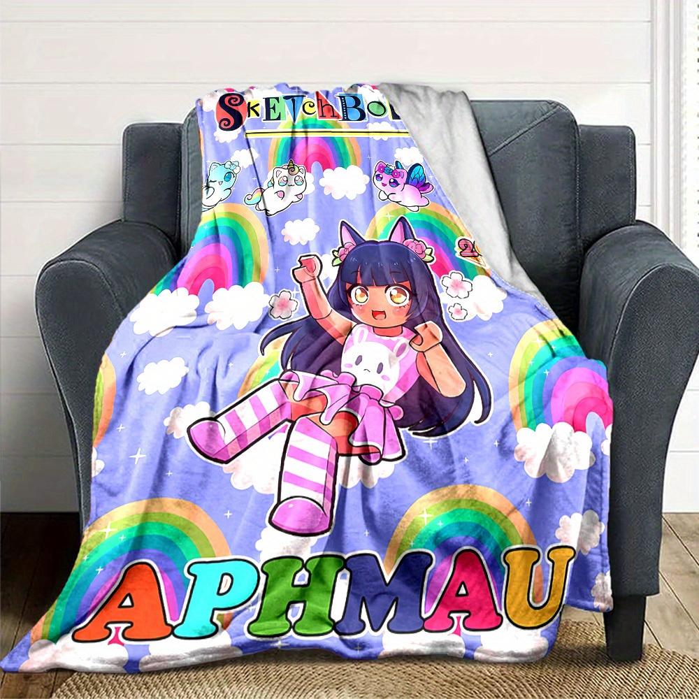 1pc Aphmau: Searching for Home: A Graphic Novel Digital Printed Flannel Blanket, Super Soft Plush Fleece Bed Cover, Multipurpose Four Season