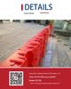 Movable L-Shaped ABS Flood Barrier for Subway, Garage, and Home Use