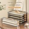 Multi-layer Transparent Dumpling Storage Box with Timer - Kitchen Food Grade Plastic