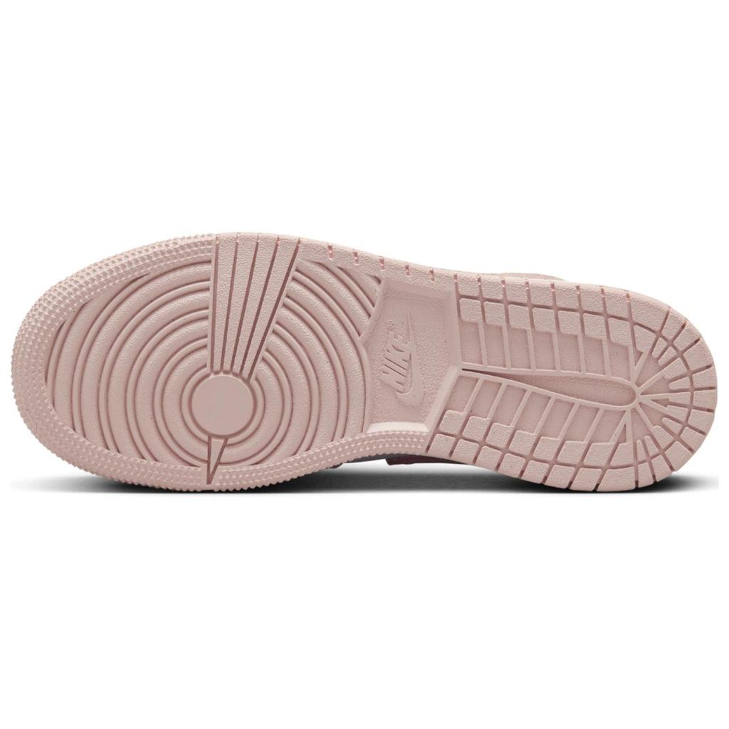 Air Jordan 1 Mid SE GS Legend Pink Kids Sneakers White Sail FN7432-161