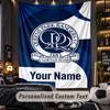 TapestryQueens Park Rangers FC Custom Name Text Personalized Wall Hanging Tapestry Home Wall Decor