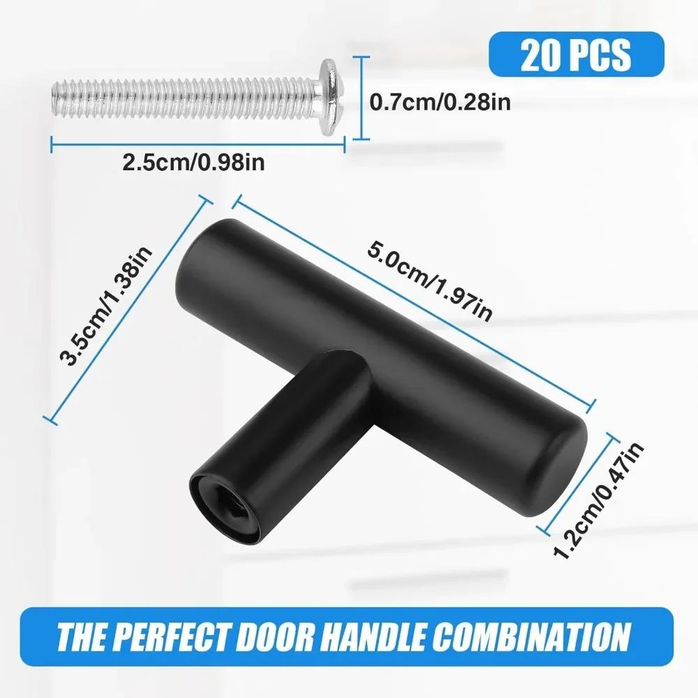 Door Handles Aluminum Alloy Cabinets, Drawers Wardrobe Doors Hardware Furniture Handles Nordic Simplicity Metal